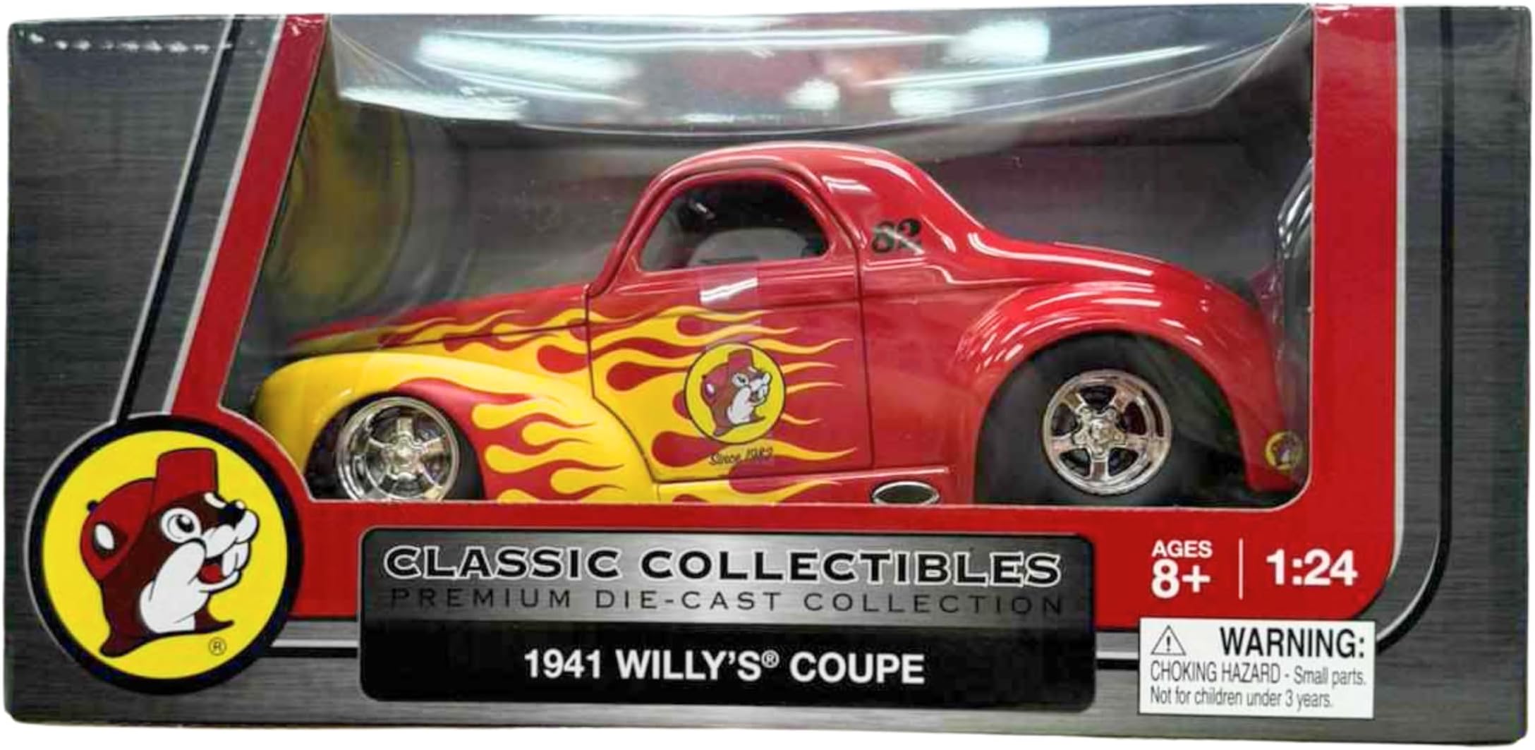 Buc-ee's 1941 Willy's Coupe Classic Collectibles Premium Die-Cast Model Car