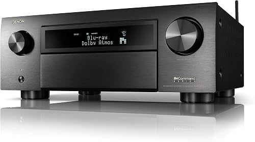 Denon AVR-X6700H 8K Ultra HD 11.2 Channel (140Watt X 11) AV Receiver - 3D Audio 