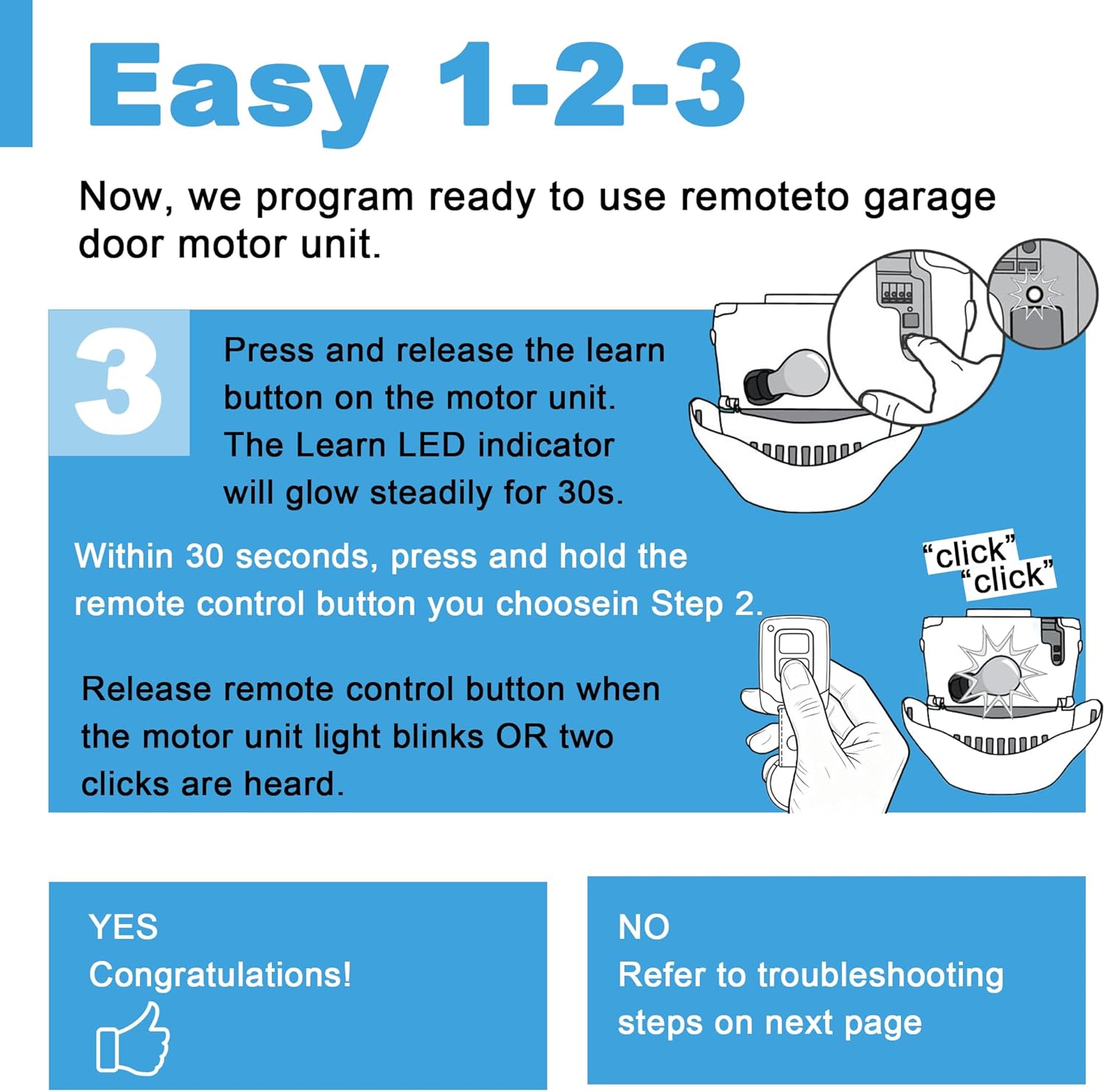3 for LiftMaster Chamberlain Craftsman Garage Door Opener Remote 893LM 893Max 891LM 971LM 973LM 371LM 373LM