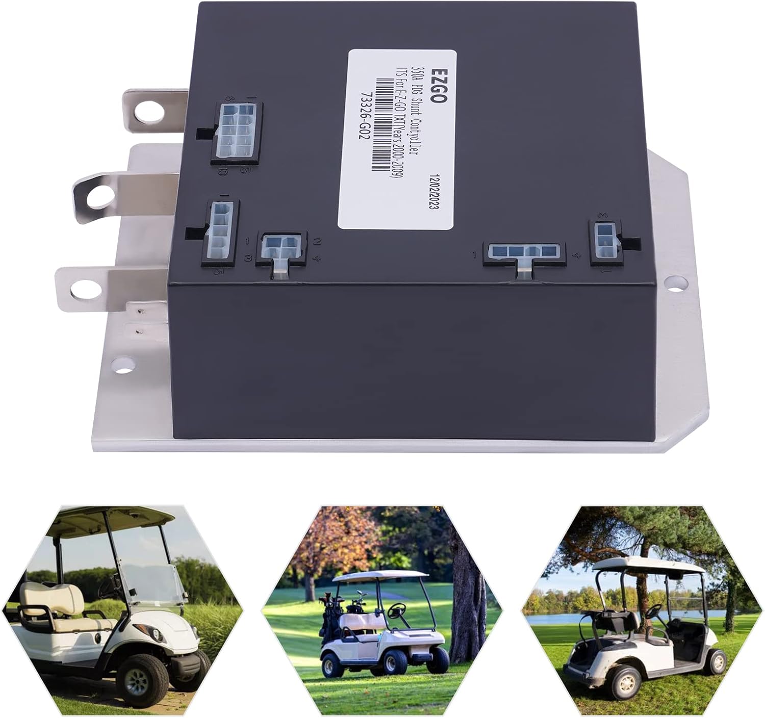 73326-G02 36V 350A Motor Controller Speed Controller Fits EZGO TXT Golf Carts 2000-2009