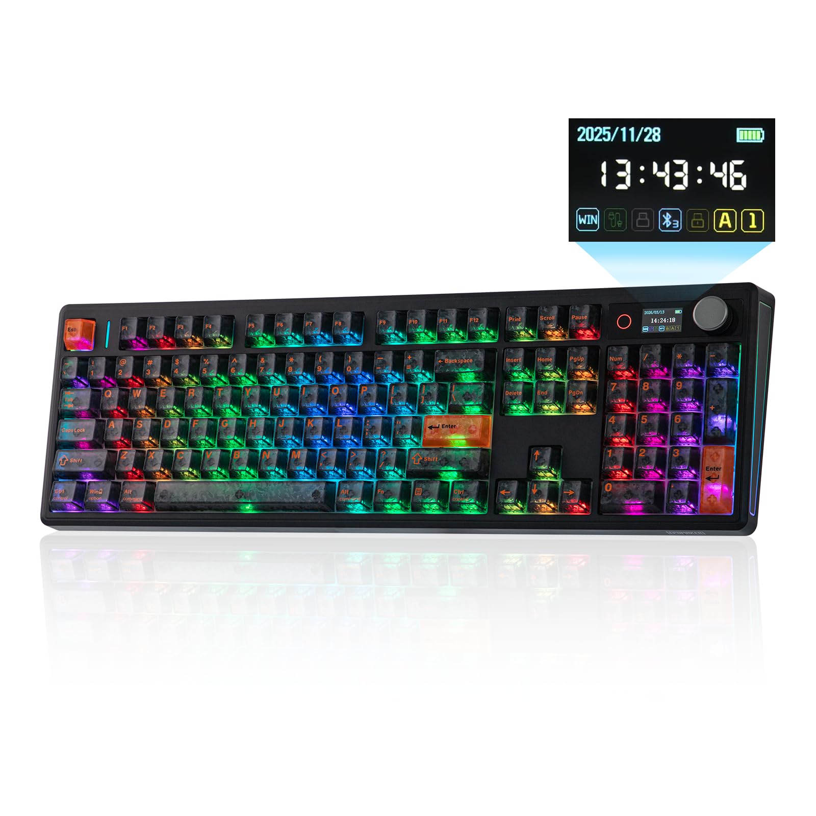 キーボード EPOMAKER TH108 Pro Amazon.com: EPOMAKER TH108 V2 PRO Full Size Mechanical Keyboard