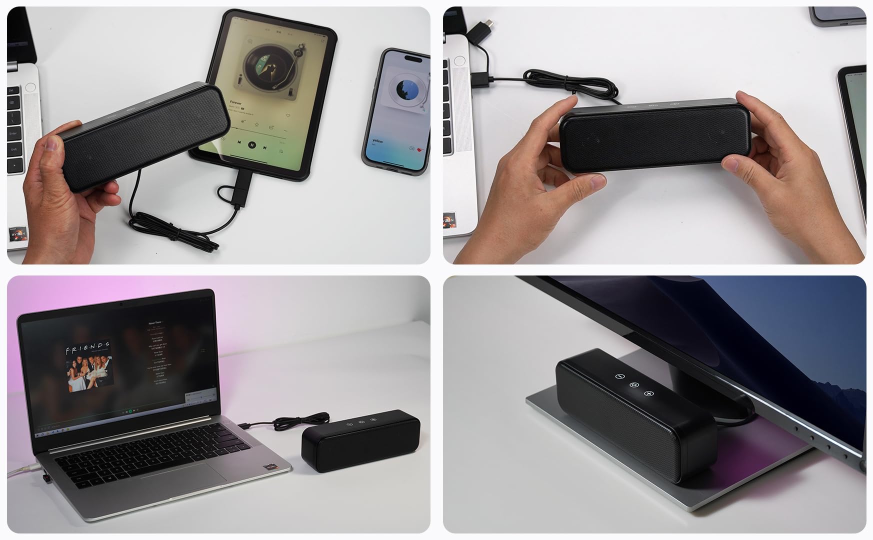 XKX Altavoces USB para computadora [actualizados], Altavoz de Ordenador