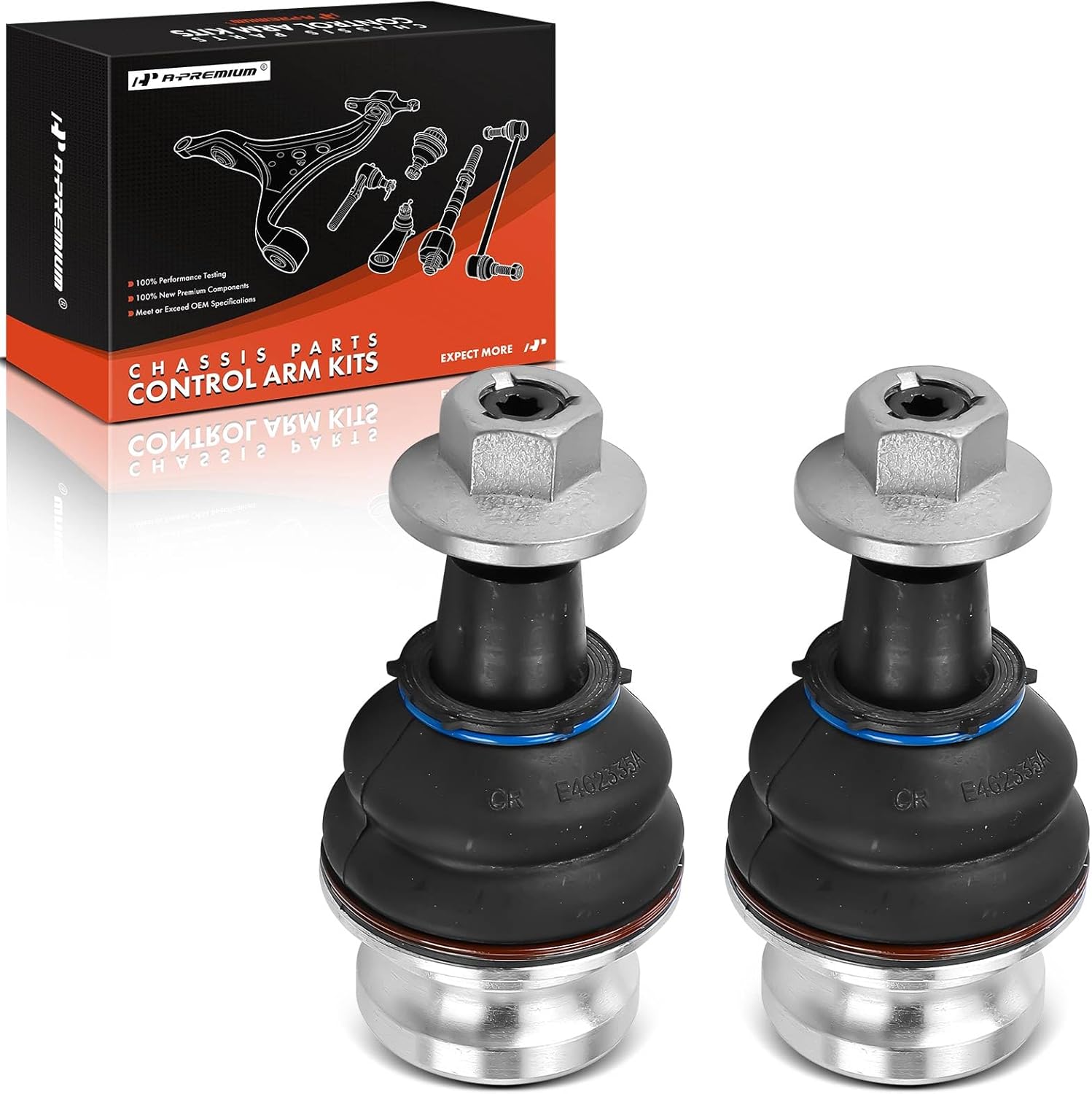 A-Premium 2 x Front Lower Ball Joint, Compatible with Audi Q5, SQ5, 2018 2019 2020 2021