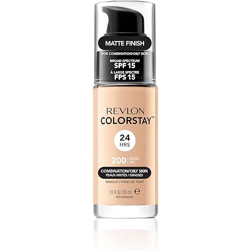 Revlon Color Stay Liquid Makeup for Combination/Oily Skin, Nude, 1.0 Fluid Ounce
