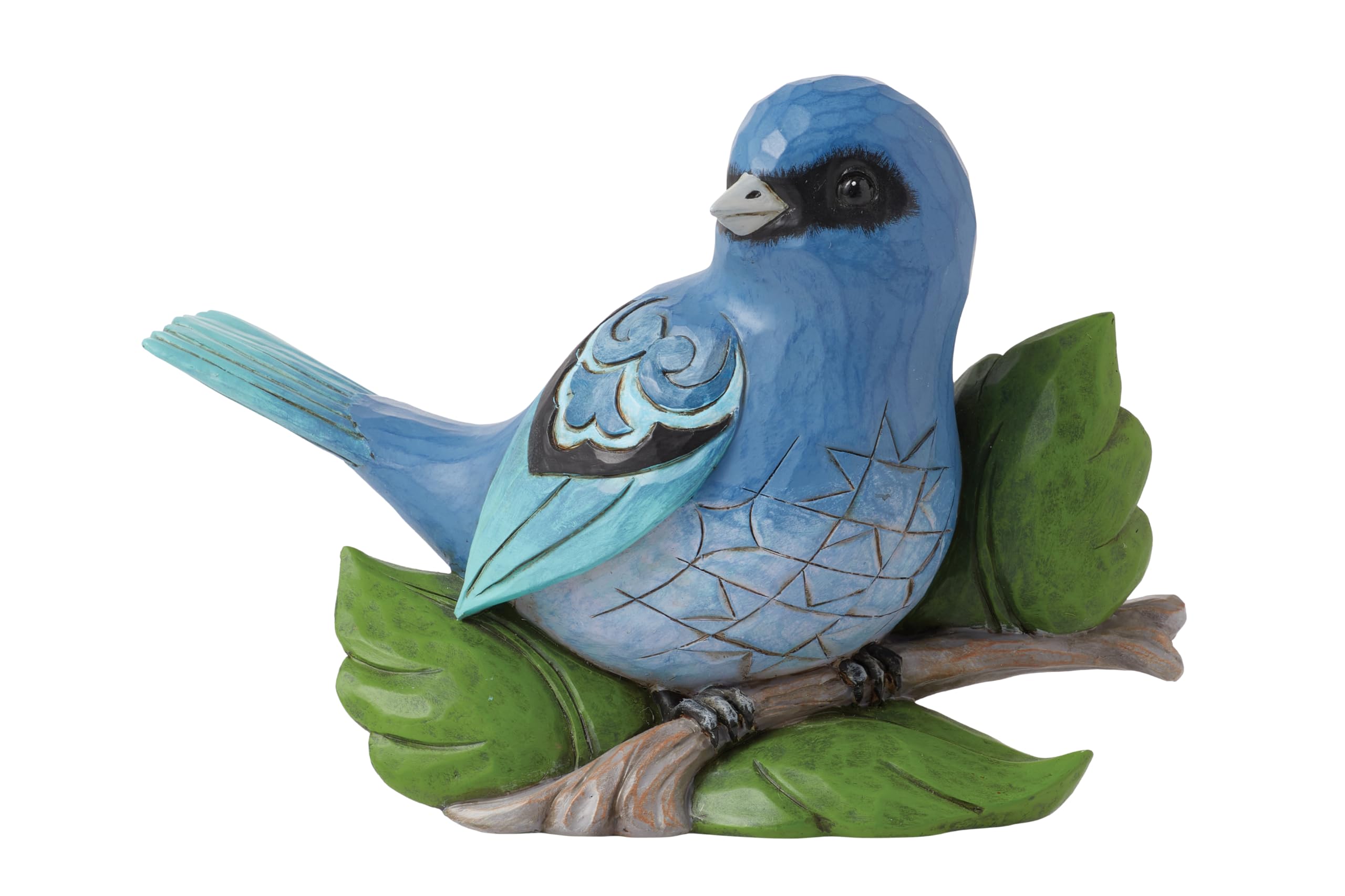 Figurine d'oiseau à fanions Enesco Heartwood Creek Jim Shore en résine