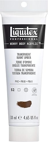 Vista 188 de Liquitex Pintura acrílica profesional de alto espesor, envase de 473 ml, tono carmesí alizarina permanente