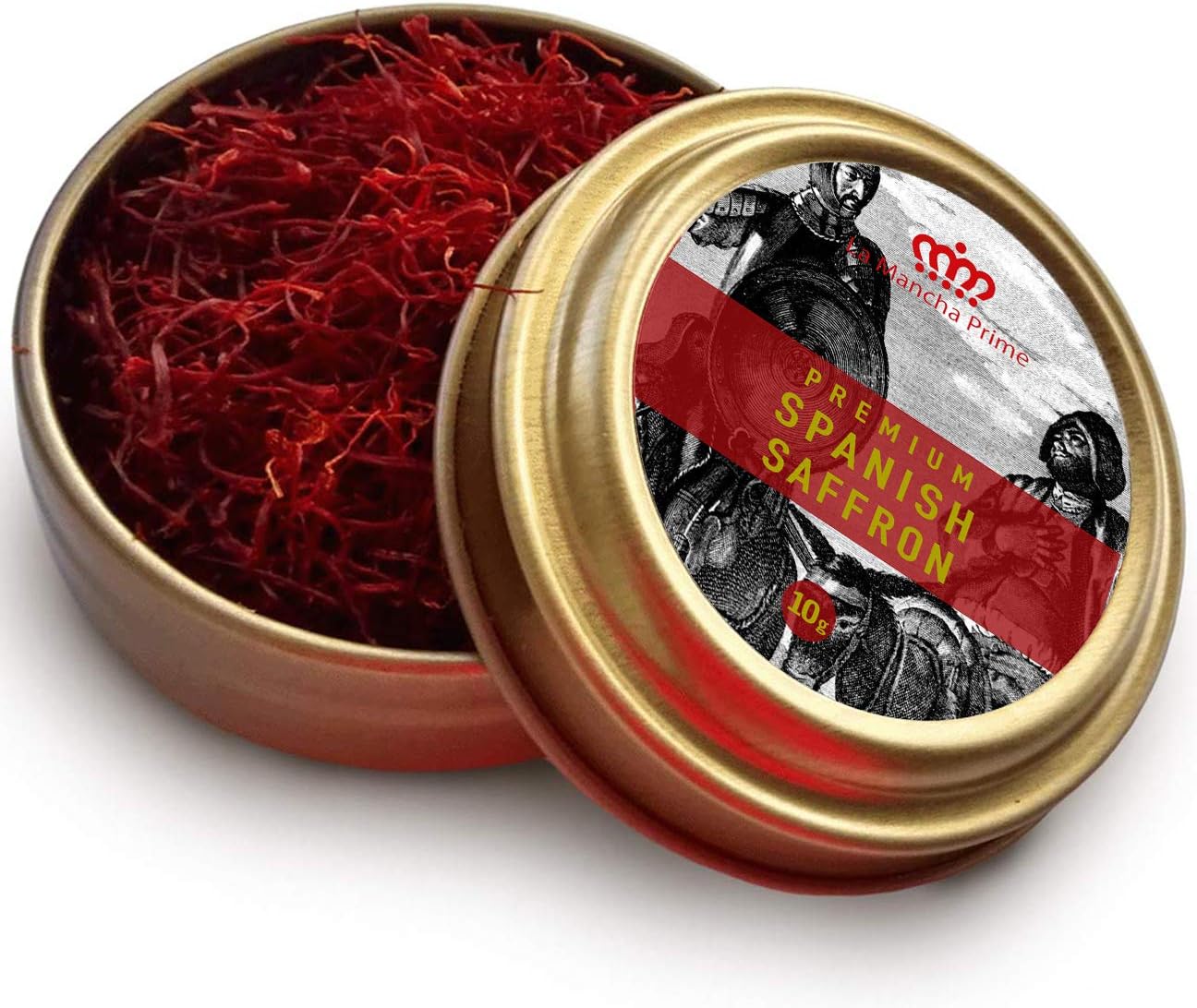 La Mancha Prime 10 Gram (0.35 oz) All RED Premium Coup Spanish Saffron