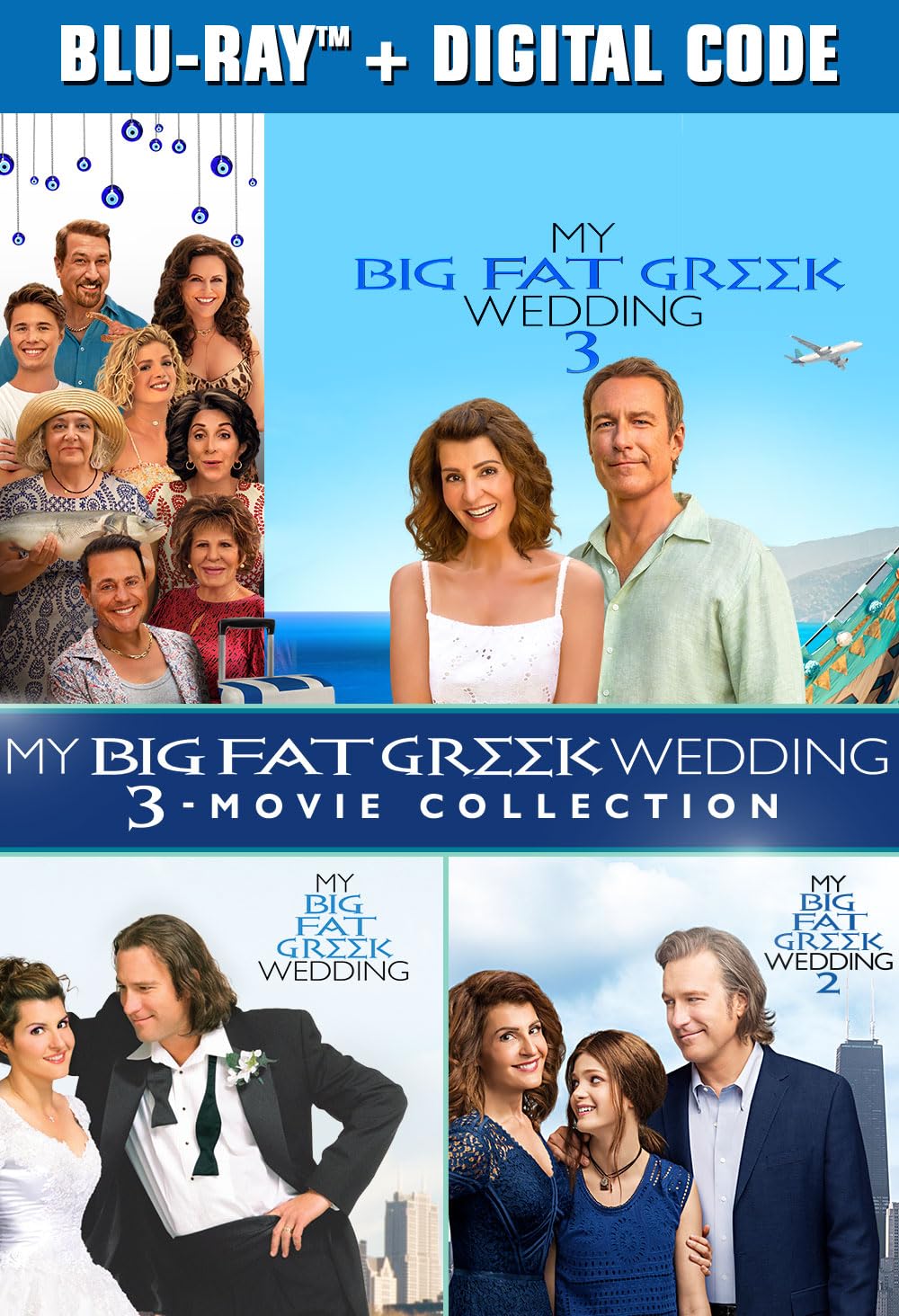 My Big Fat Greek Wedding 3-Movie Collection - Blu-ray + Digital