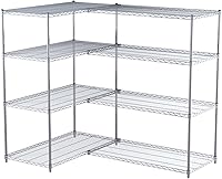 Vista 3 de Akro-Mils AKRO-MILS AWSHOOK8PK -Connecting S Hook for Chrome Wire Shelf System - Pack of 8(Pack of 8)