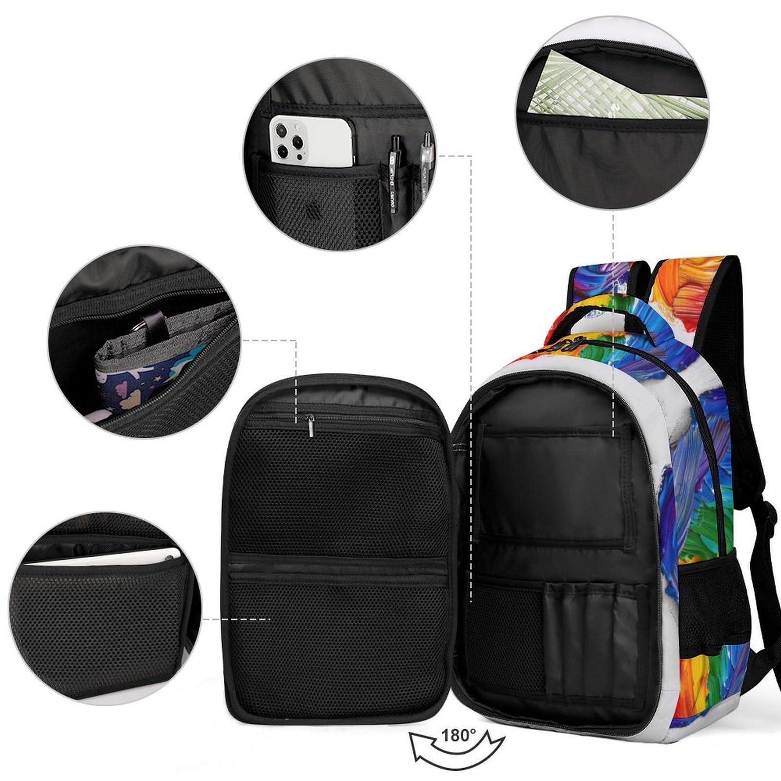 Mochila Rey León Escolar Para Niña, Mochilas Niñas 6 8 10 Chicos, Mochila Colegio Niños De Viaje Con Animal, 32 X 18.5 X 42 Cm