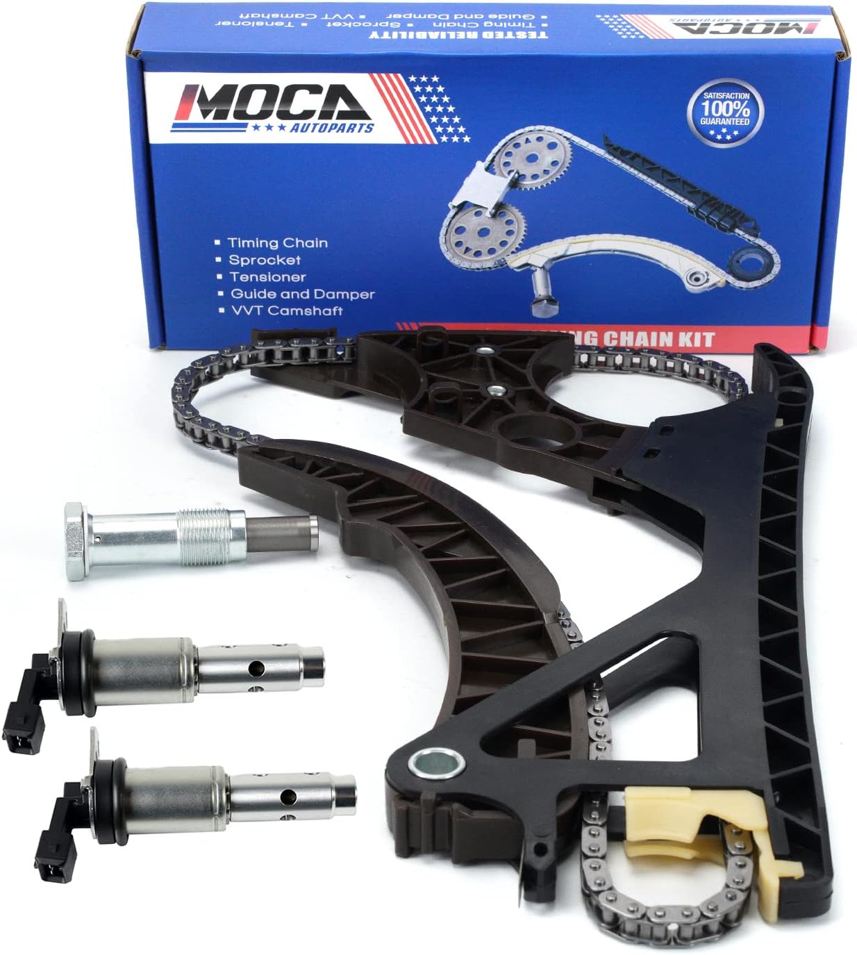 MOCA Timing Chain Kit w/Variable Timing Solenoid fit 2011