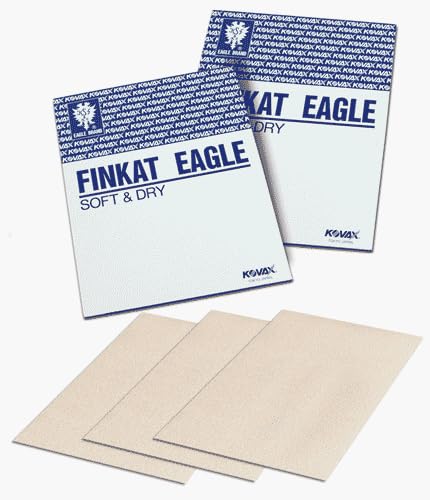 Eagle 116-0600 - 9x11 Finkat Soft and Dry Sanding Sheets - Grit P600-100 shts/Sleeve