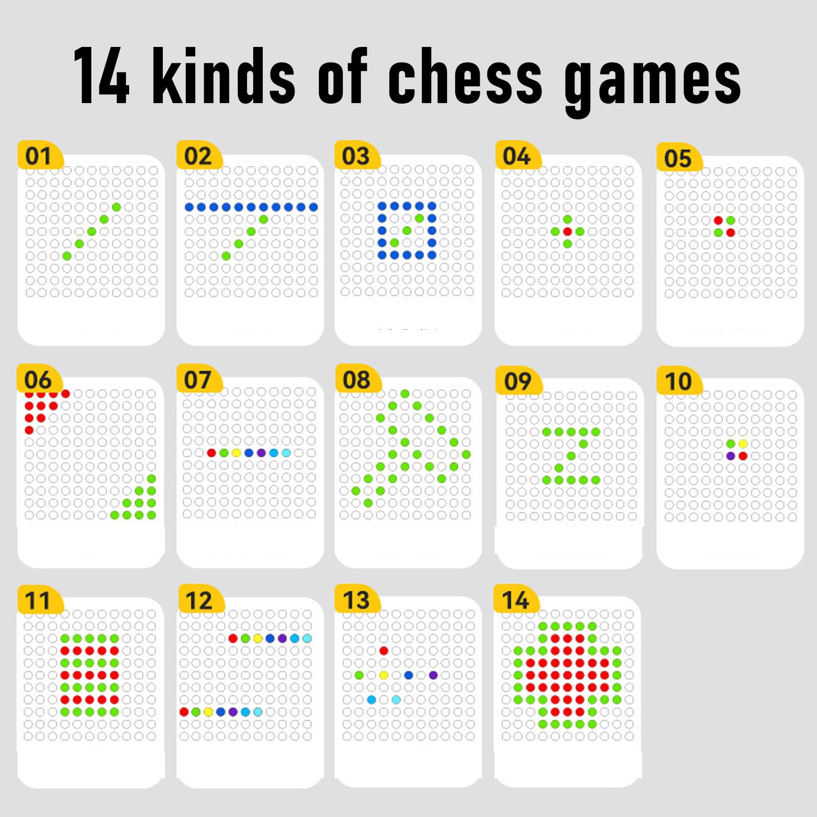 AMONIDA Échiquier Intelligent 14 en 1, Jeu d'échecs électronique pour Enfants, 14 Modes de Jeu, 3 Niveaux de difficulté avec Un Design éducatif, Idéal pour Les Garçons, Les Filles de 3 Ans et Plus,