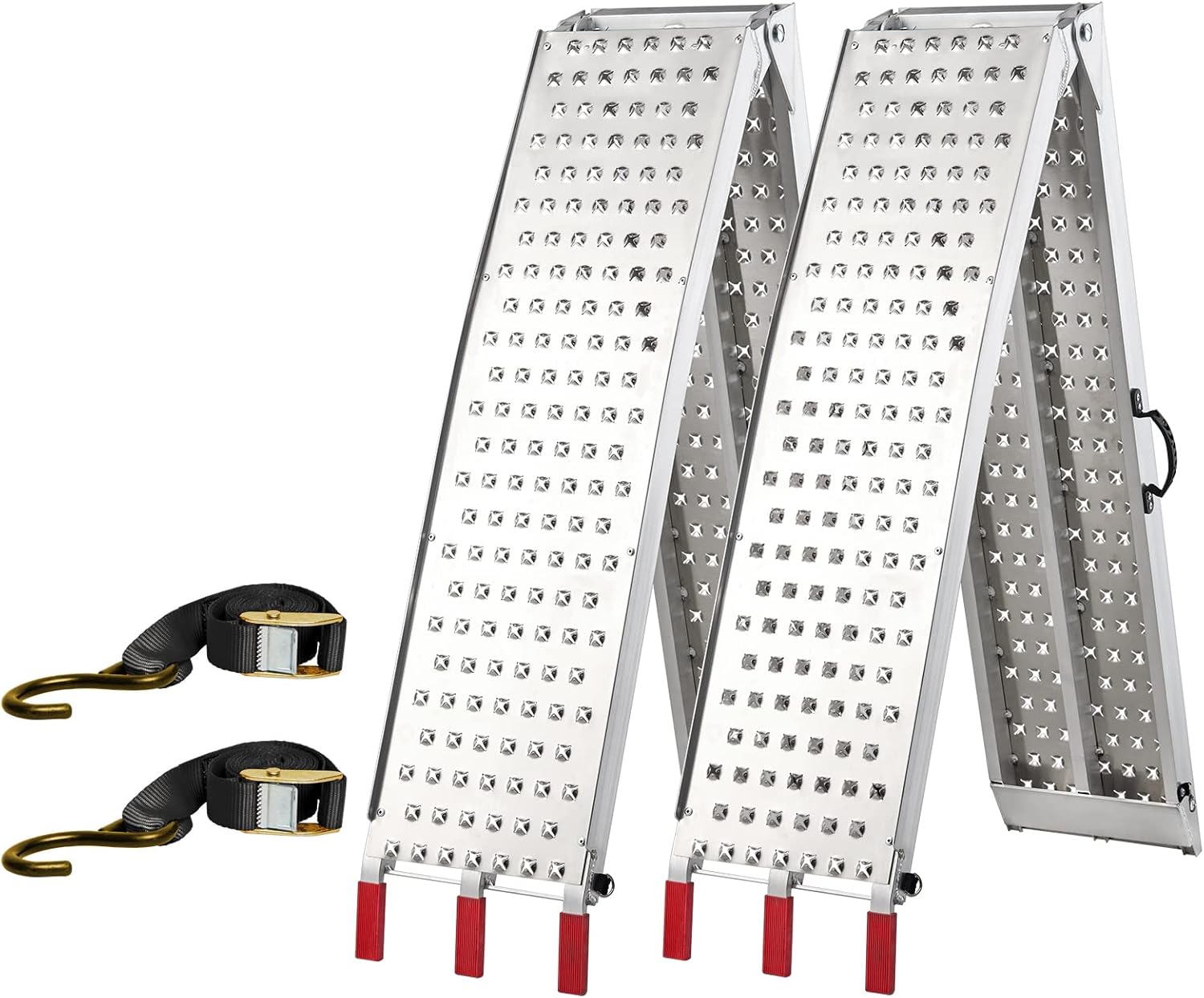 Rampe Di Carico 2 X Alluminio Pieghevole Rampa Di Carico Rampa Moto - Foto 6