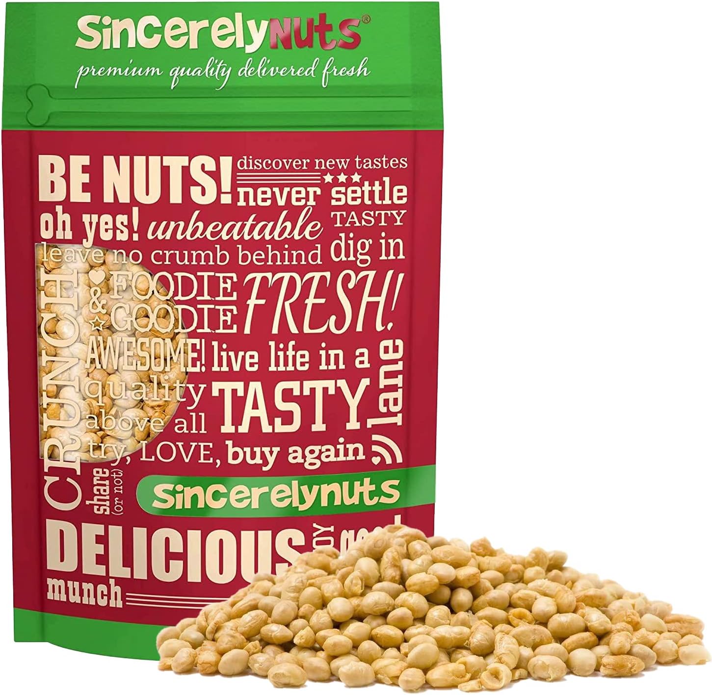 - Sincerely Nuts Roasted Soybeans Unsalted (1 LB) Gluten-Free - Vegan & Kosher-Powerful Vegetarian Protein Source