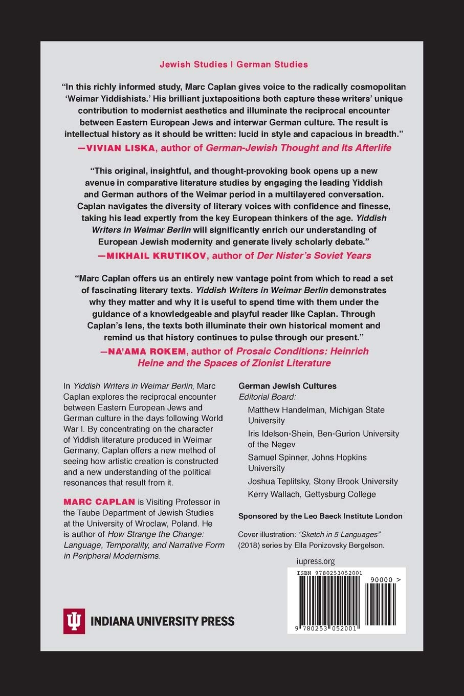 Yiddish Writers in Weimar Berlin: A Fugitive Modernism (German Jewish Cultures)
