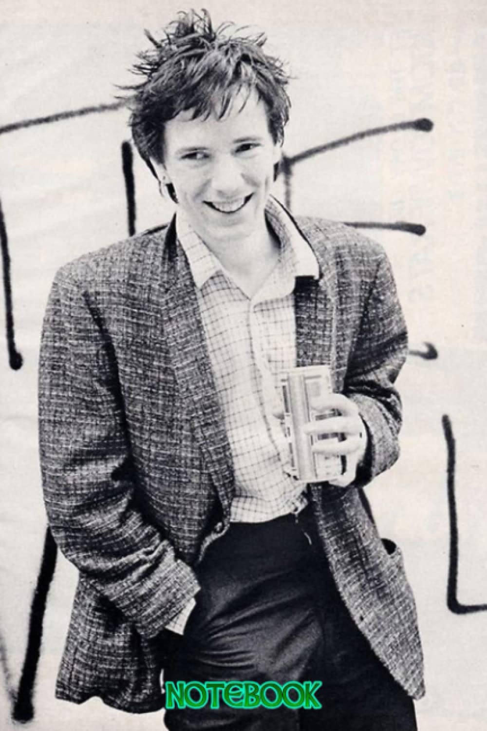 Notebook : John Lydon Notebook and Journal Perfect for Fan club members , Gift idea , Thankgiving Notebook #489