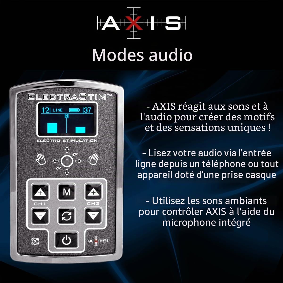 Electrostimulateur Axis High Specification ElectraStim