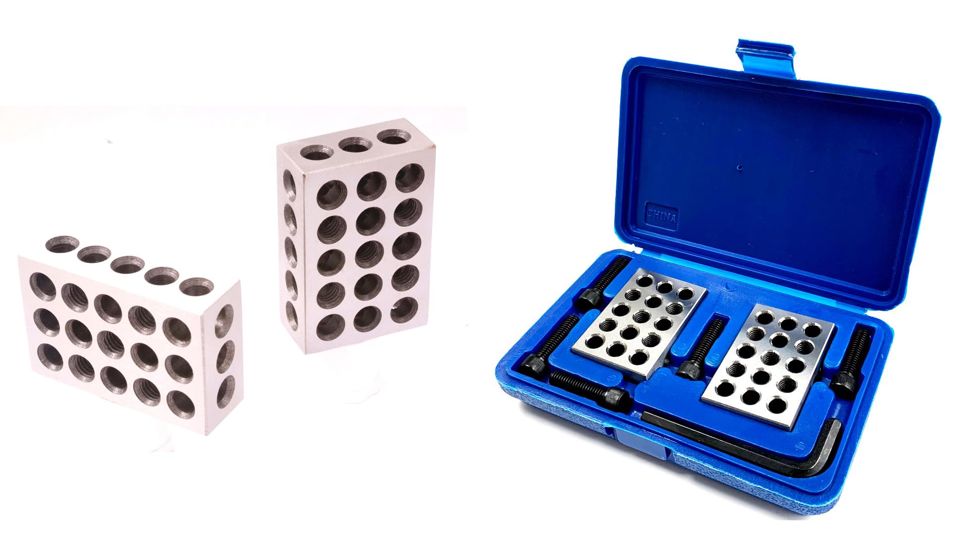 HHIP 9999-0030 4 Piece 1-2-3 Precision Block Set & Matched Pair of 1-2-3 Blocks-image-6