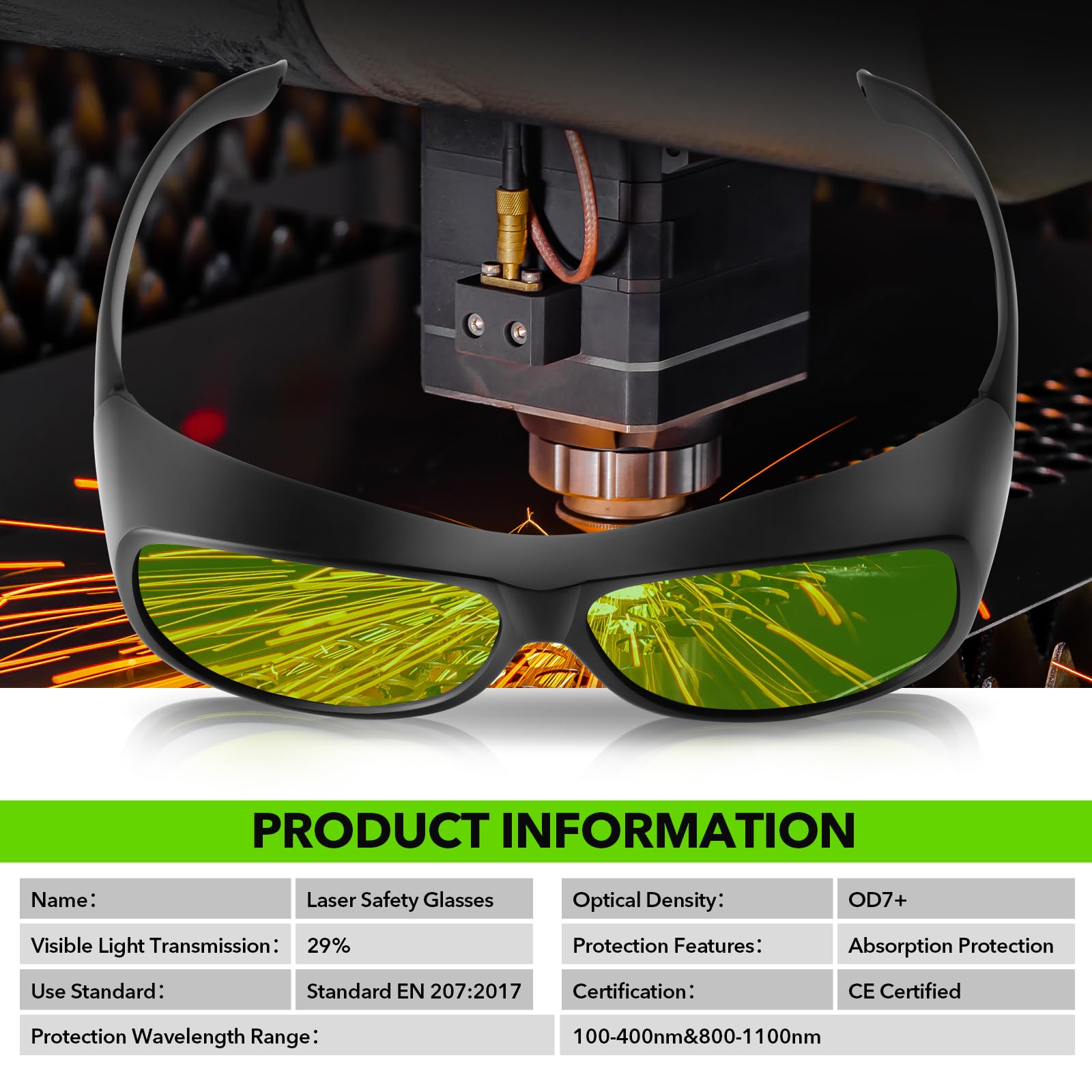 TRQWH Welding Glasses Auto Darkening Safety Goggles Solar True Color Welder Glasses Eyes Protective PC Lens Welder Mask Welding Helmet for TIG MIG ARC Weld Plasma Cut Grinding