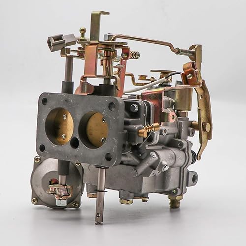 Miniatura 4 de KIPA Carburador para motores Land Cruiser 1969-1987 2F 4230CC FJ40, reemplaza el número OE 21100-61012, 21100-61050, 201055772420, con kit de