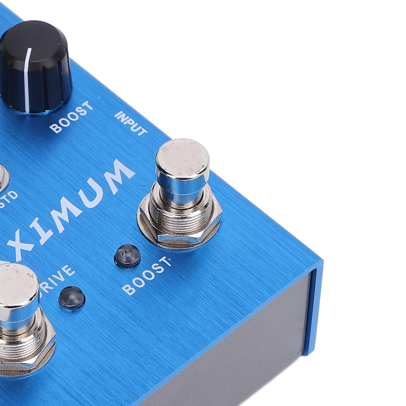 VGEBY Pedał Overdrive Dwukanałowy pedał Efektów Boost z regulacją Wzmocnienia i Przełącznikiem 3-kierunkowym do Gitary Elektrycznej Bass Wejście DC 9 V