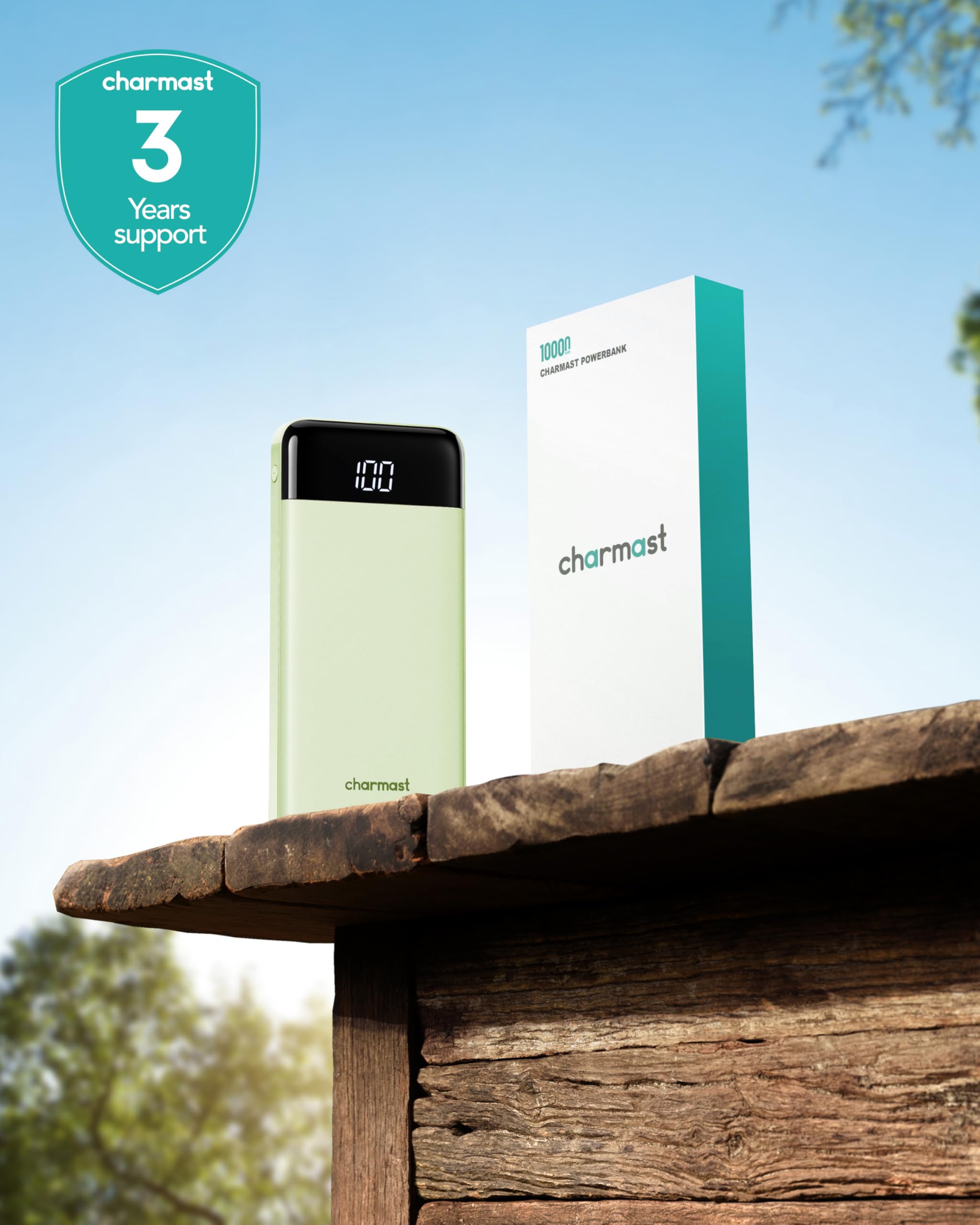 charmast Portable Charger with Built-in Cables X 4, Portable Phone Charger view 9