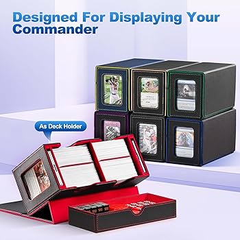 MTG 空箱 x 3、空パック x 72、空スターターBox x 12 Amazon.com: UAONO Card Deck Box for MTG, Double Deck Storage