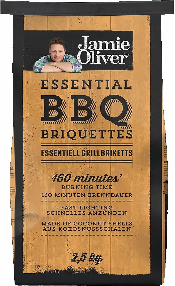 Charcoal Jamie Oliver Essential Coconut BBQ Briquettes 2.5kg