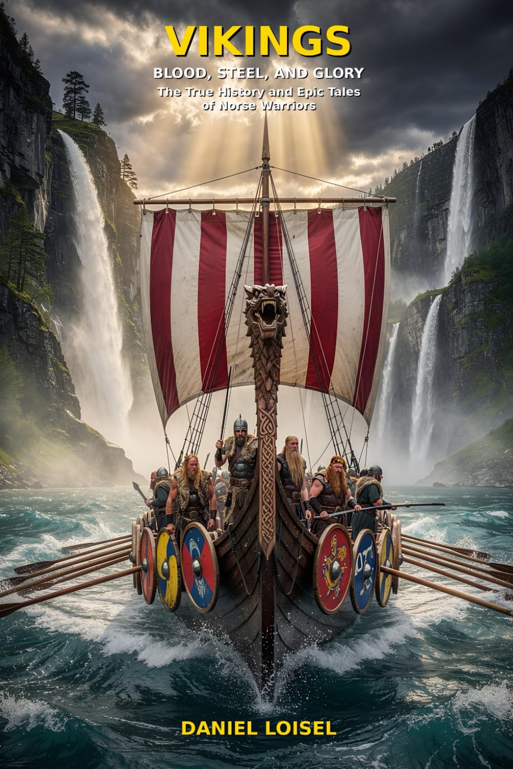VIKINGS: Blood, Steel, and Glory: The Complete Illustrated History of Norse Warriors, Their Savage Raids, Ancient Runes, Mighty Gods, and the Conquest of Medieval Europe