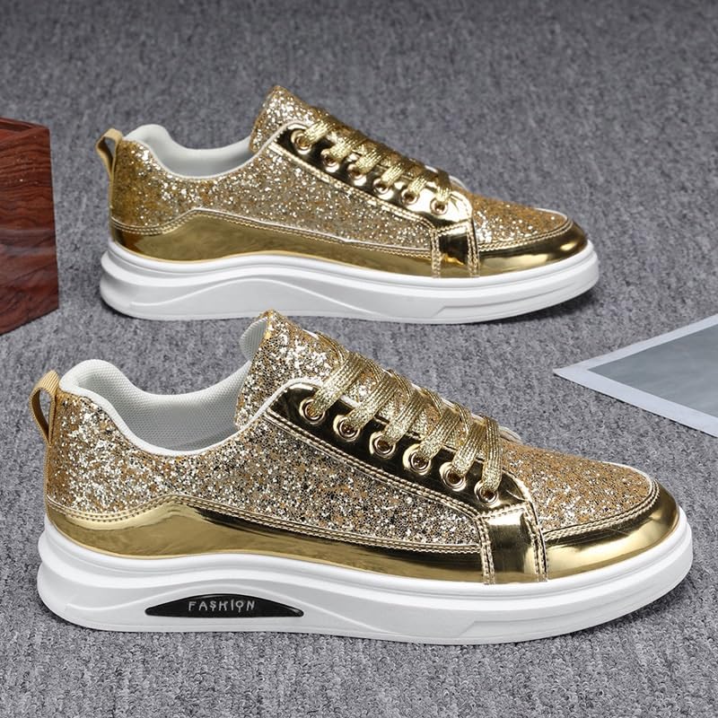 Men Shiny Faux Leather Formal Oxfords Shoes Business Casual Dress Oxford Walking Shoes Comfortable Lightweight Soft Sole2