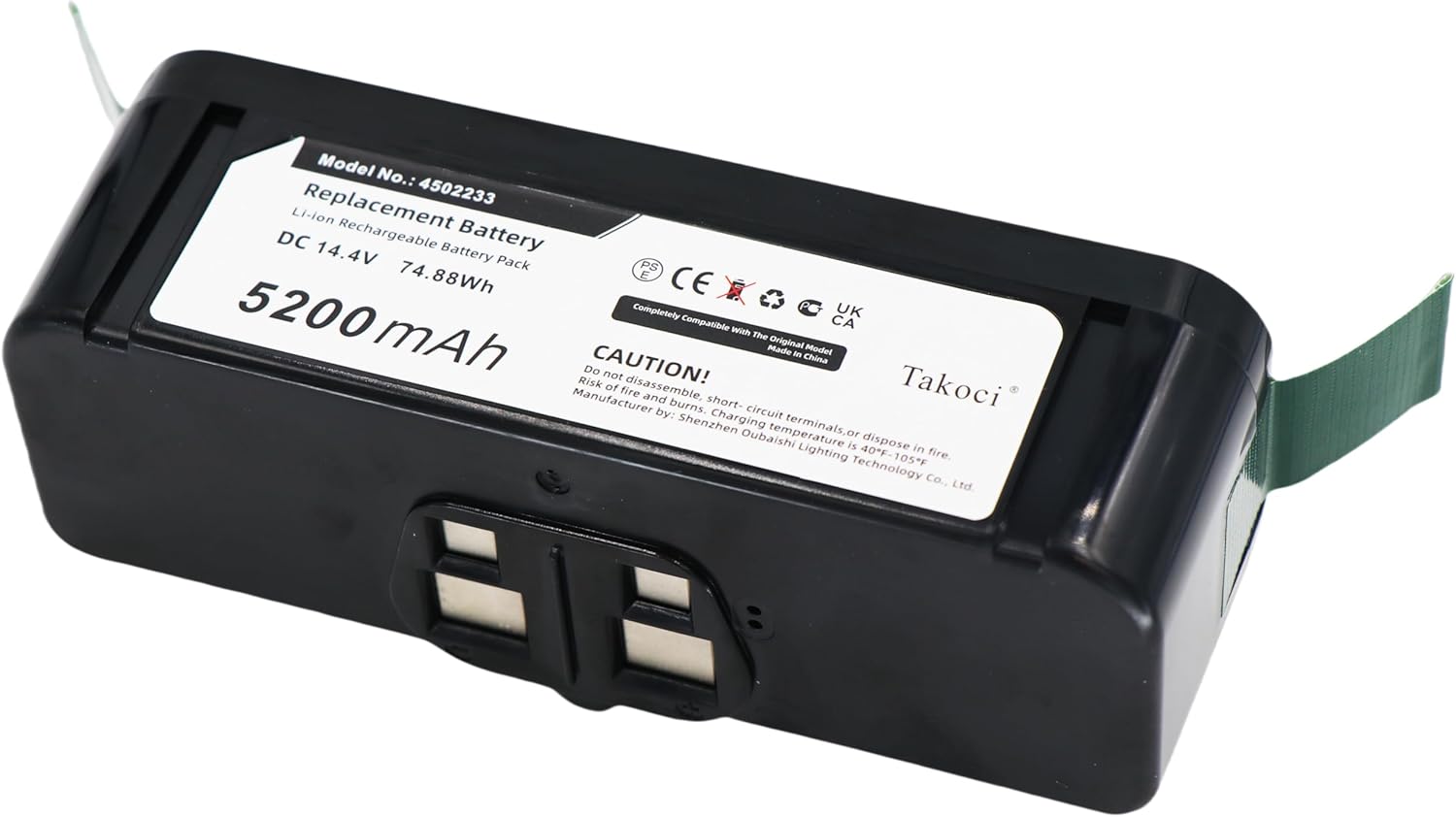 5200mAh Replacement Battery for R-oomba 690 890 960 980 675 895 860 695 680 640 614 Vacuum Cleaner 14.4V
