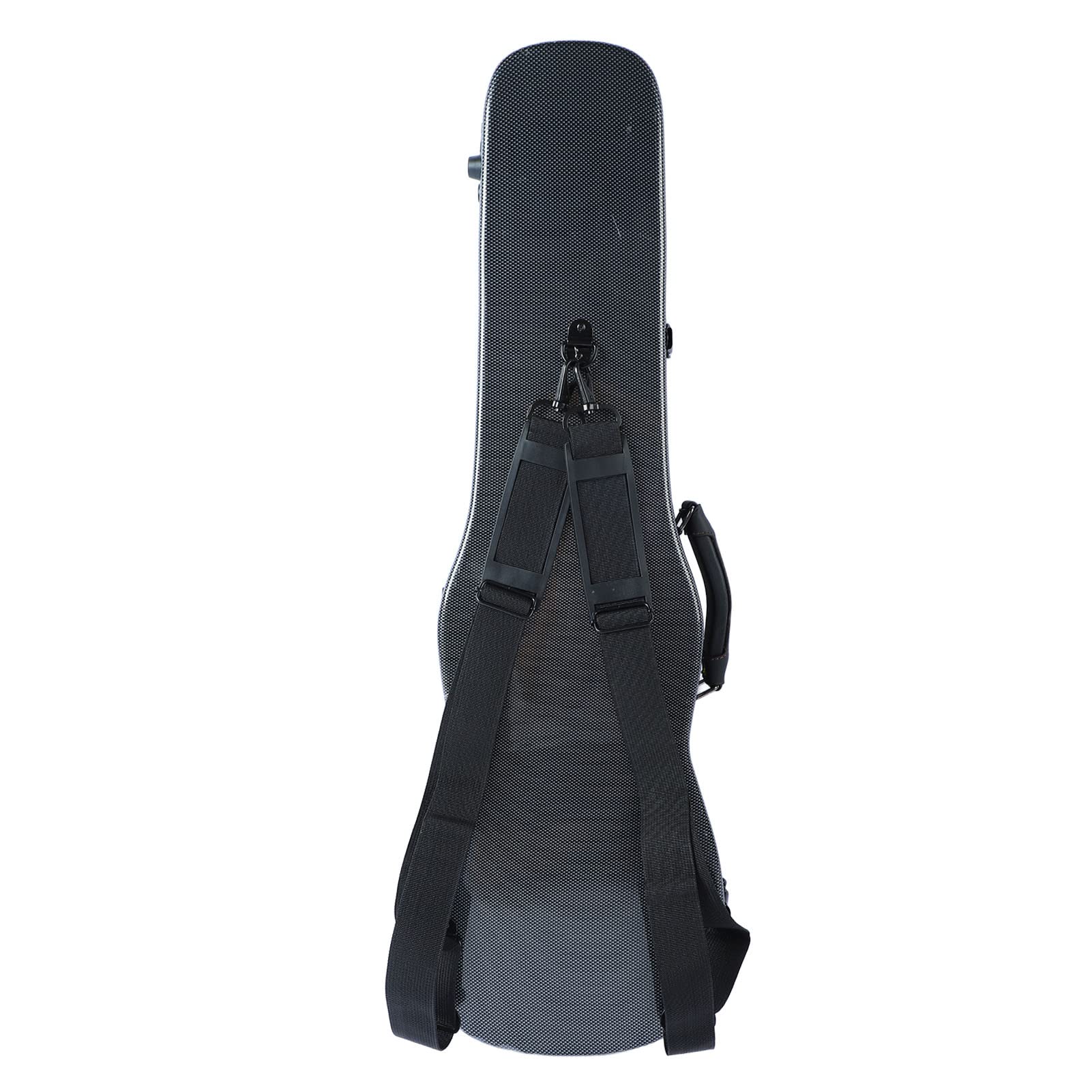 Scatola per Violino, Sostituzione Custodia Rigida Portatile Leggera in Fibra di Carbonio con Cinghie per Igrometro, Scatola per Violino in Fibra di Carbonio 4/4 a Grandezza