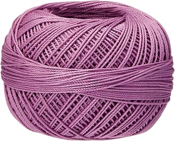 Lizbeth Cordonnet Cotton, Size 10, Light Country Grape