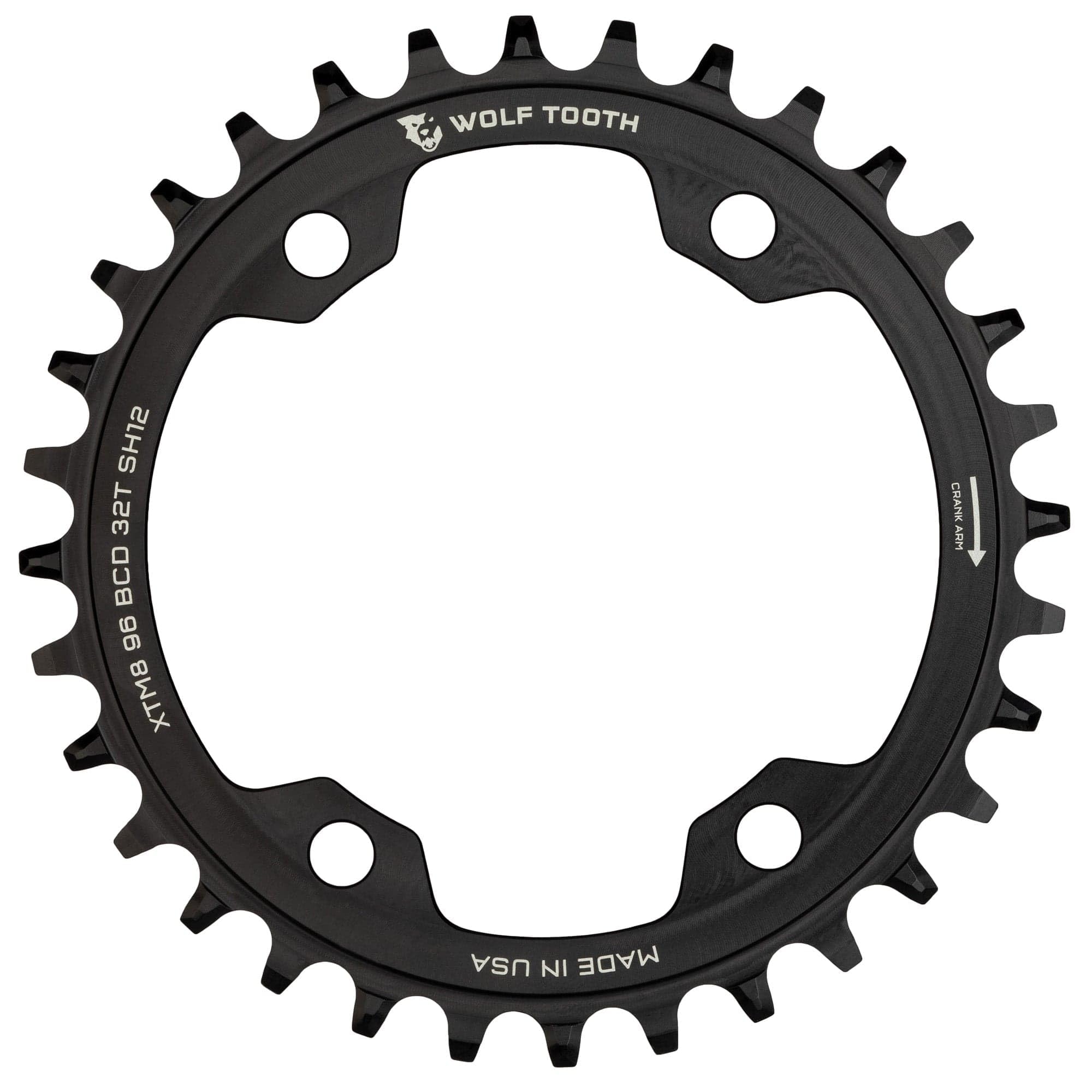 Amazon.co.jp: Wolf Tooth Components 64 BCD チェーンリング (26t