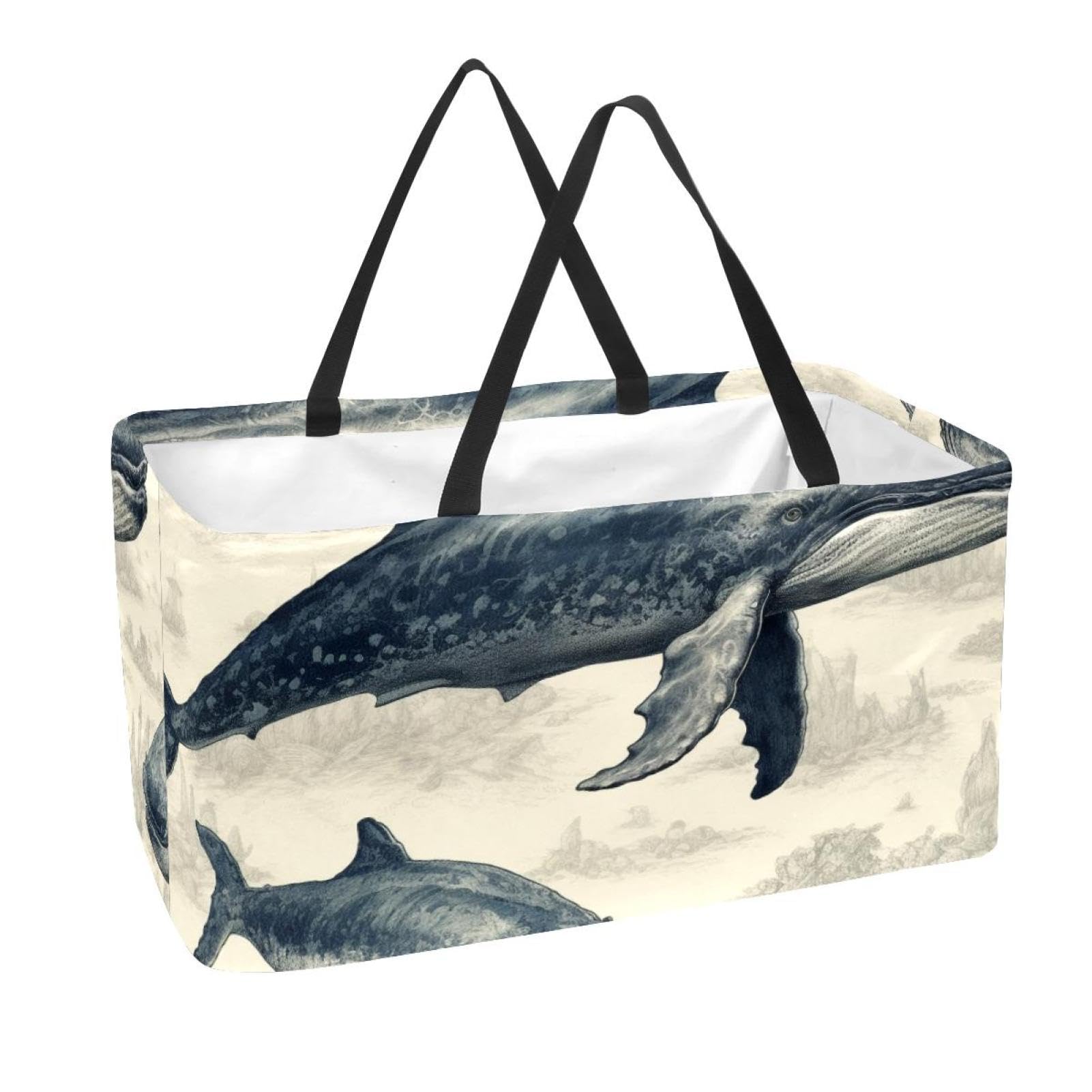 Sac fourre-tout pliable lavable pour organiser vos courses facilement