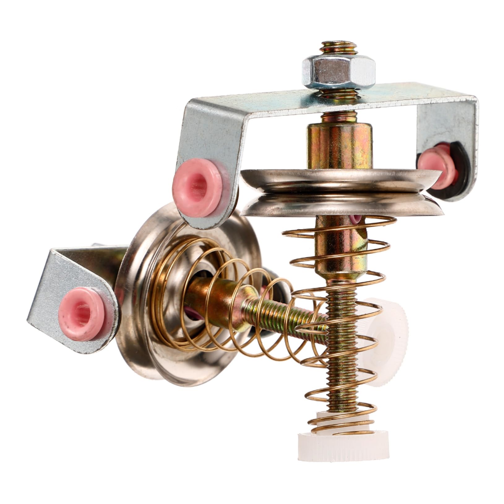 AUTSUPPL 繊維機械部品 スプリングテンショナー ステンレス製 張力調整装置 電子糸張力制御装置 織機テンショナー 織布作業用 工業用紡績機備品 2枚