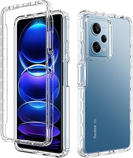 HMLTD Capa protetora de telefone de silicone compatível com Xiaomi Redmi Note 12 Pro RedmiNote12Pro Poco X5 Pro PocoX5Pro 5G 22101320G 22101316C Caixa à prova de choque (branco, Redmi Note 12Pro 5G)