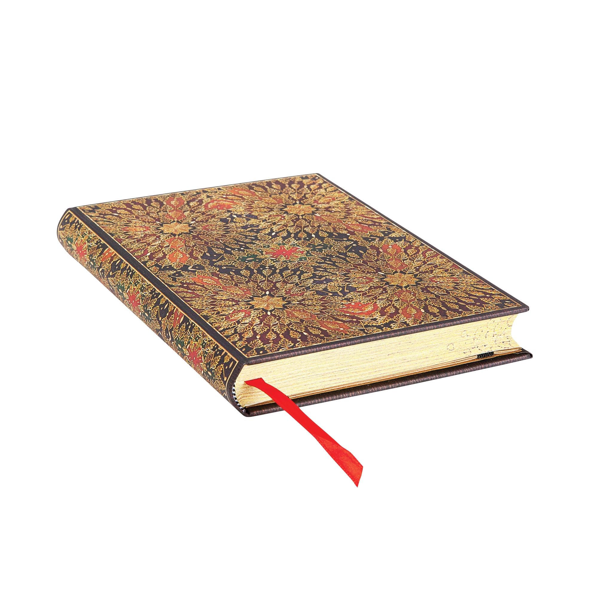 Fire Flowers Unlined Hardcover Journal