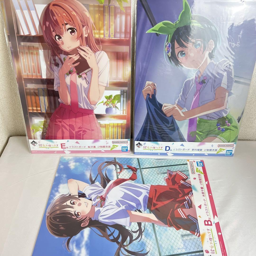 Amazon.co.jp: 彼女 お借りします イラストボードセット 桜沢墨 水原