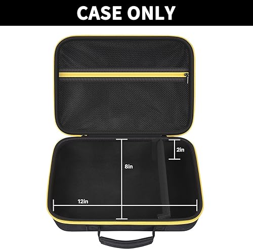 Miniatura 2 de Estuche rígido para almacenamiento de herramientas, para guardar herramientas de taladro DeWalt y amoladora angular/para inflador de neumáticos