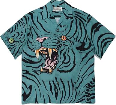 Amazon.co.jp: [JANXLE] WACKO MARIA ワコマリア シャツ 半袖 メンズ