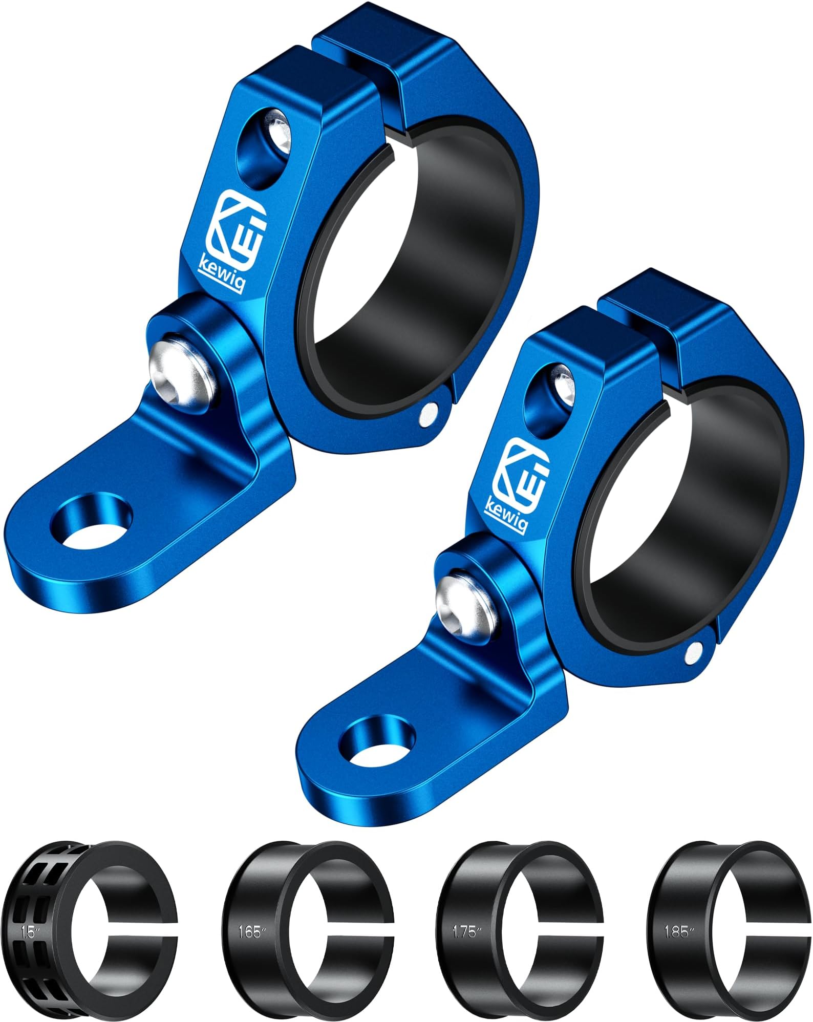 BRCOVAN 2PCS UTV Whip Light Mount, Solid Aluminum Alloy