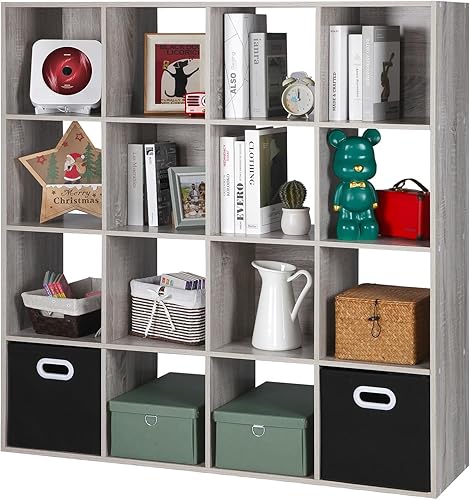 Miniatura 80 de PACHIRA E-Commerce Estantería de almacenamiento de 6 cubos de EE. UU., estante unitario, armario de armario, estante organizador de estantería en