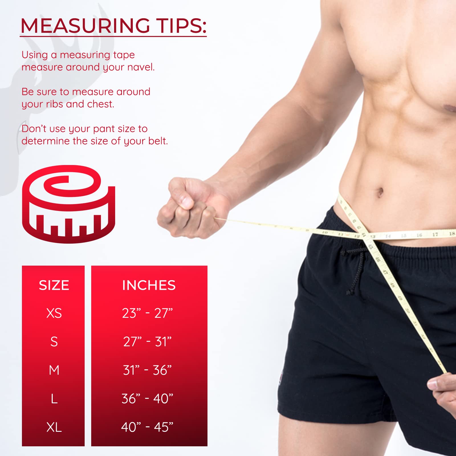 Quick Locking Weight Lifting Belt For Men & Women - Adjustable Squats