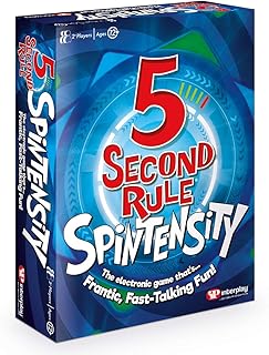 PlayMonster GF005 5 Second Rule Spintensity Interplay Games Board, Multi