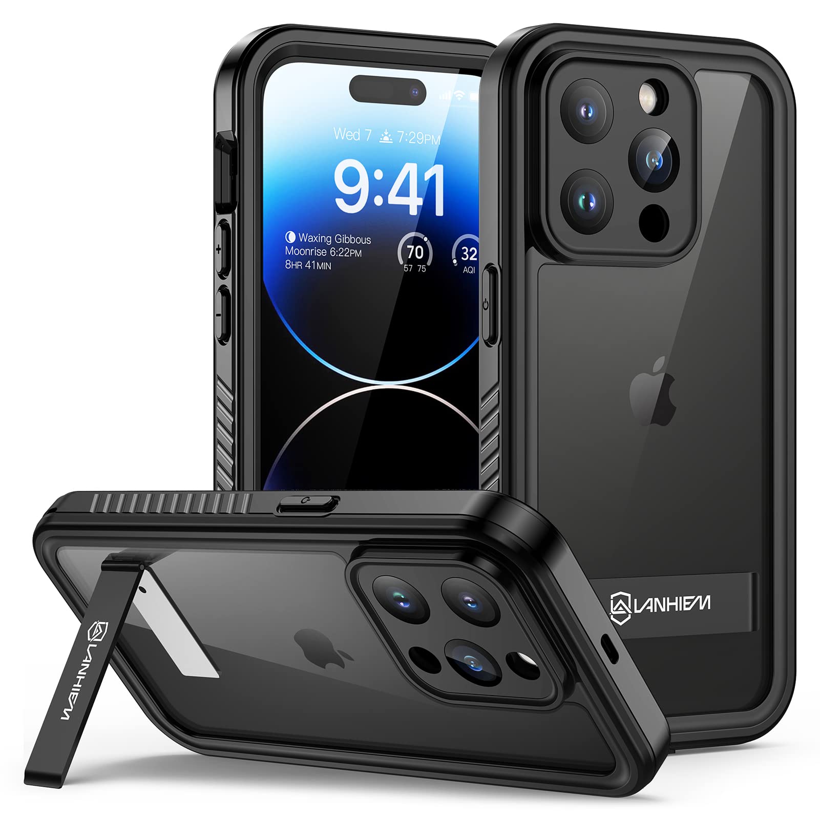 iPhone 15 Pro Max Camera Protector en Screenprotector Gehard Glas
