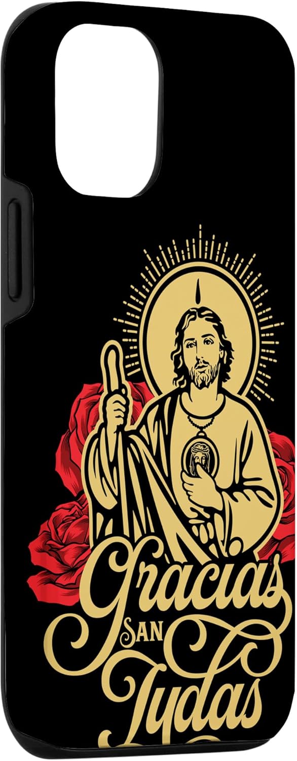 San Judas Tadeo Siempre A Mi Lado Spanish Jesus Case for iPhone 12/12 Pro