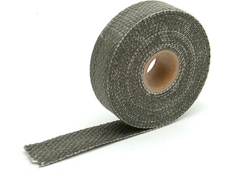 Design Engineering Black 1 x 15' Glass Fiber Exhaust Heat Wrap - Heat Wrap