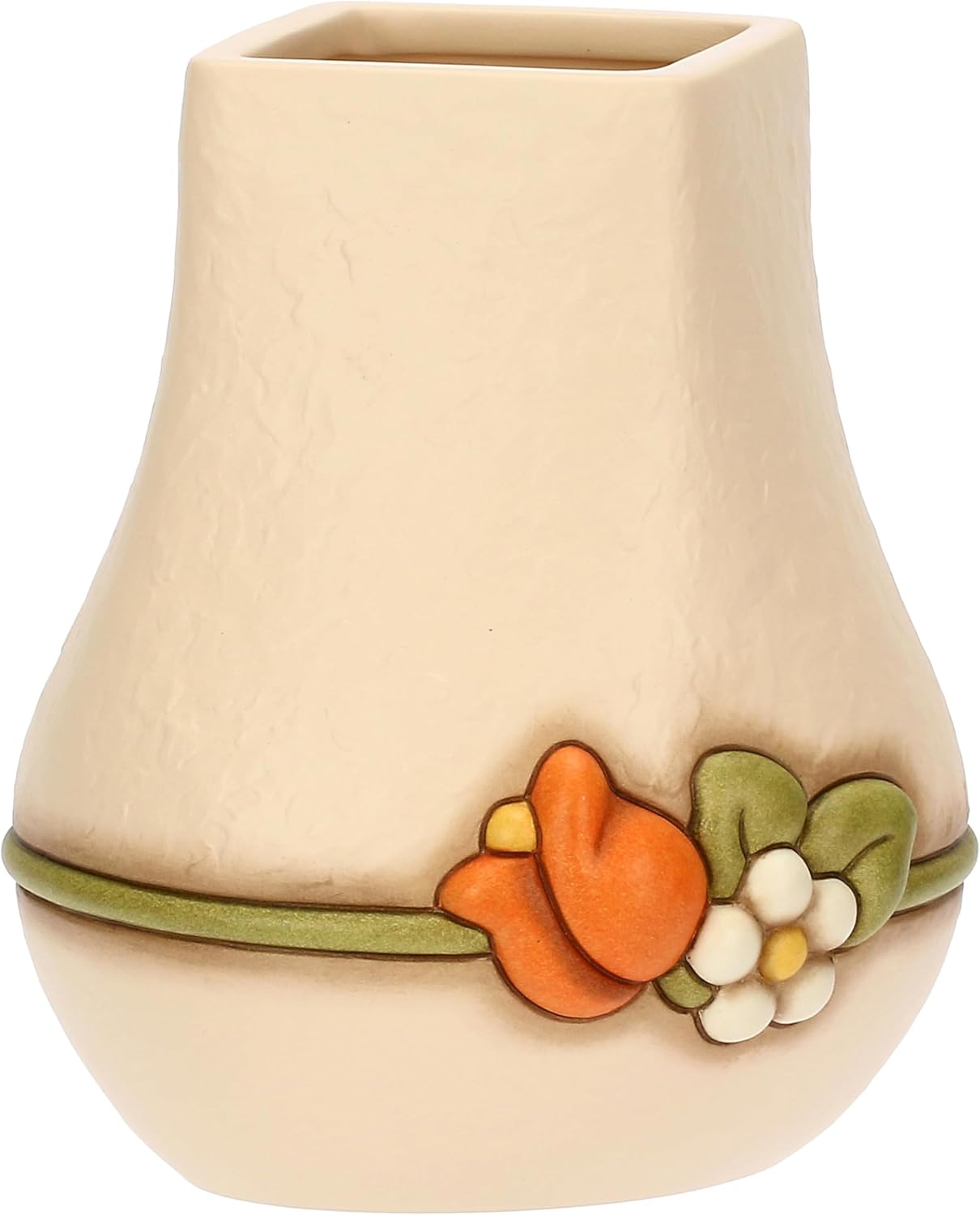 Thun - Spoon Rest - Ceramic - Country Bloom Collection - 13.5 x 12.9 x 15.6 cm